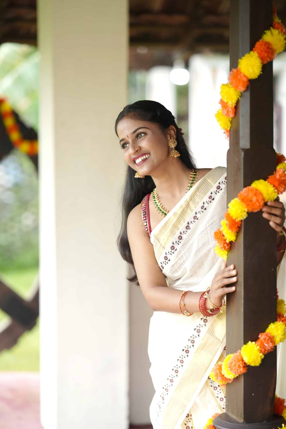 Kerala Kasavu Set Mundu – photo 2