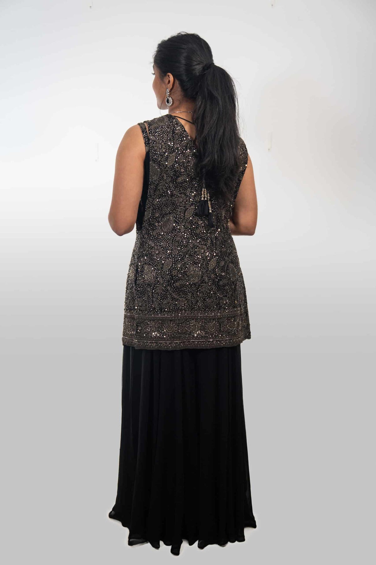 Black Jacket Co-ord set
