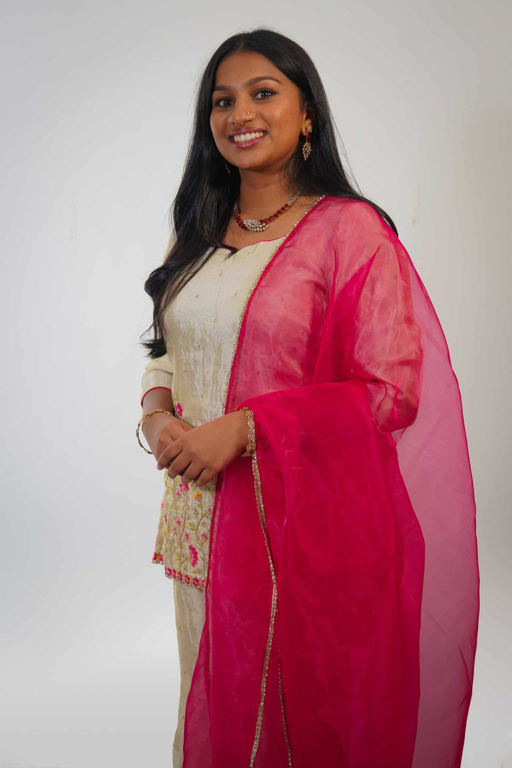 Tissue Silk Sharara Suit