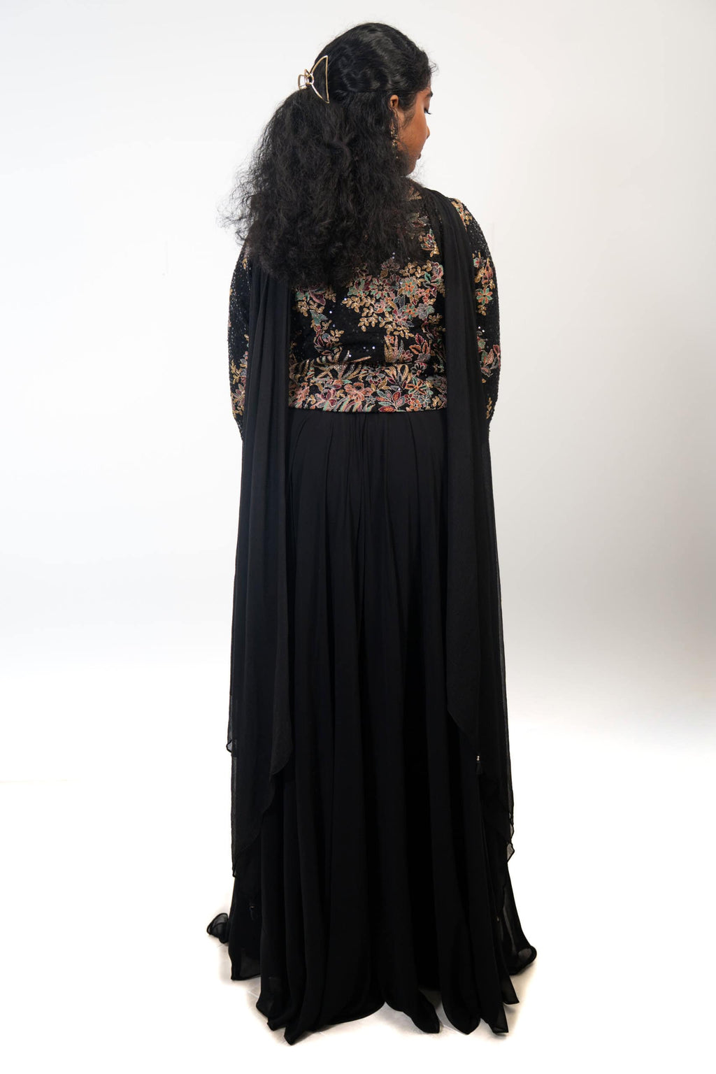 Royal Black Designer Co-ord Set