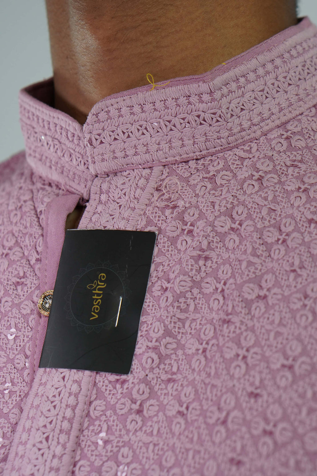 Soft Pink Kurta Pajama – photo 2