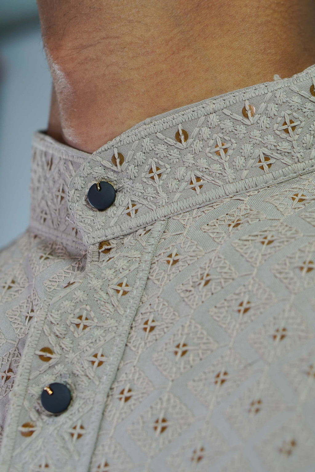 Elegant Beige Kurta Pajama – photo 3
