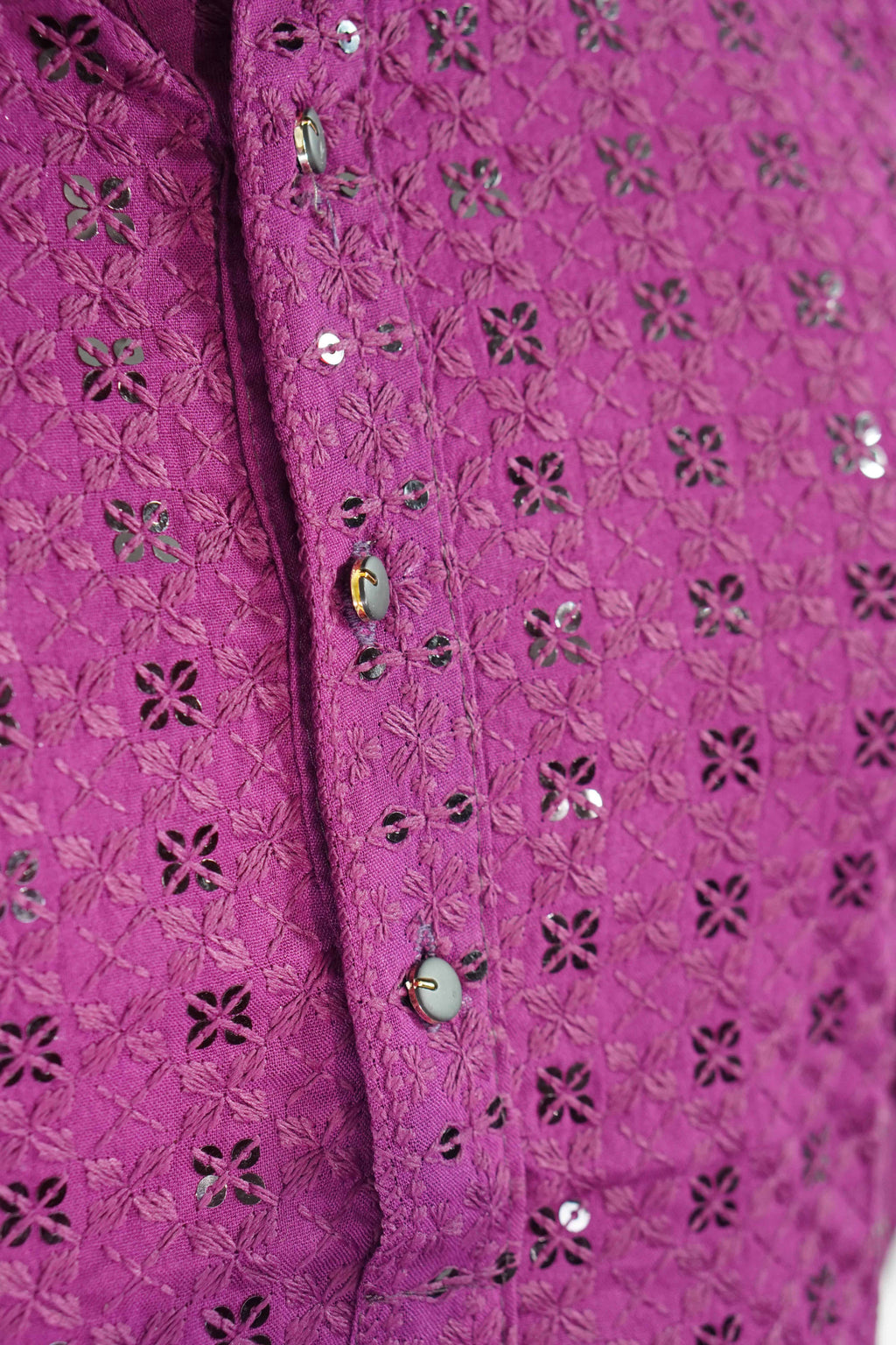 Royal Purple Kurta Pajama – photo 2