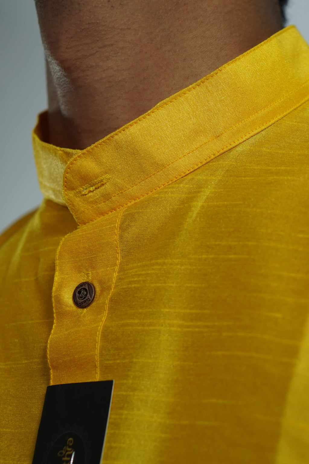Vibrant Yellow Kurta – photo 3
