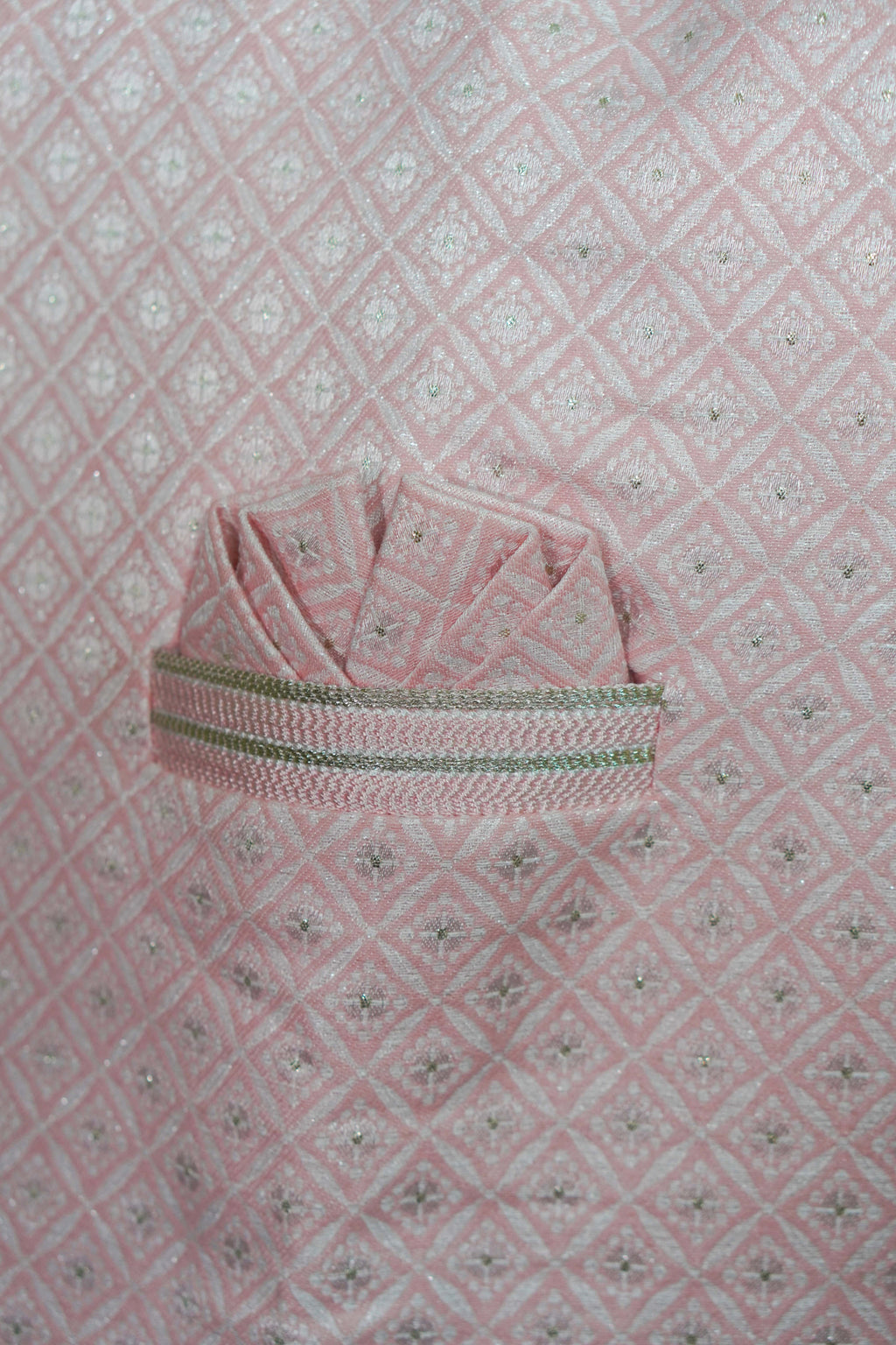 Royal Blush Pink Sherwani Set – photo 3