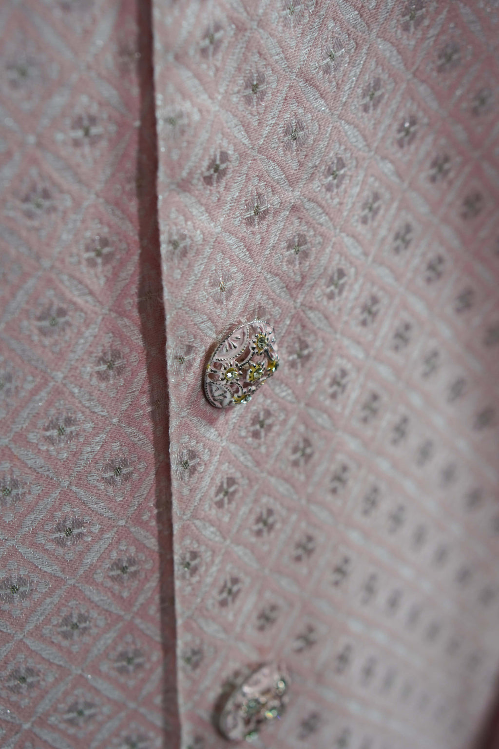 Royal Blush Pink Sherwani Set – photo 2