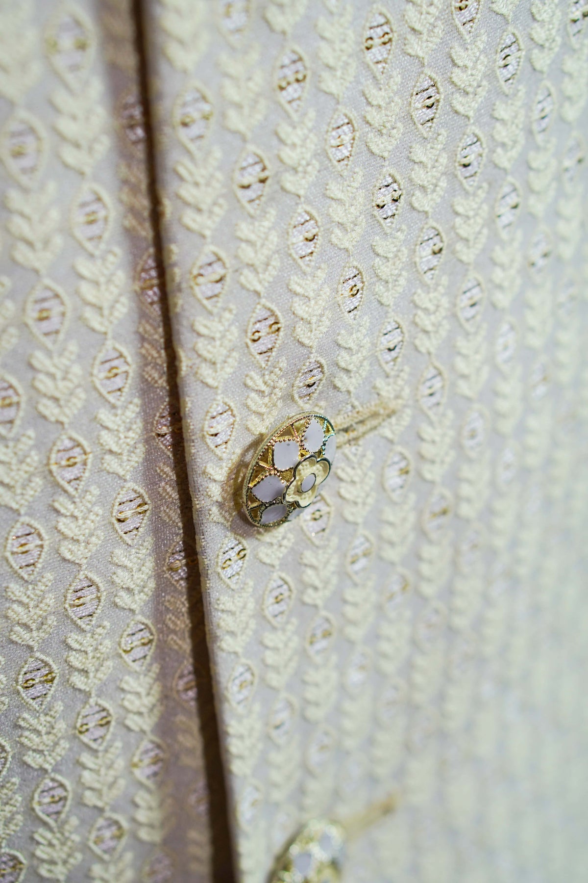 Royal Warm White Sherwani Set – photo 3