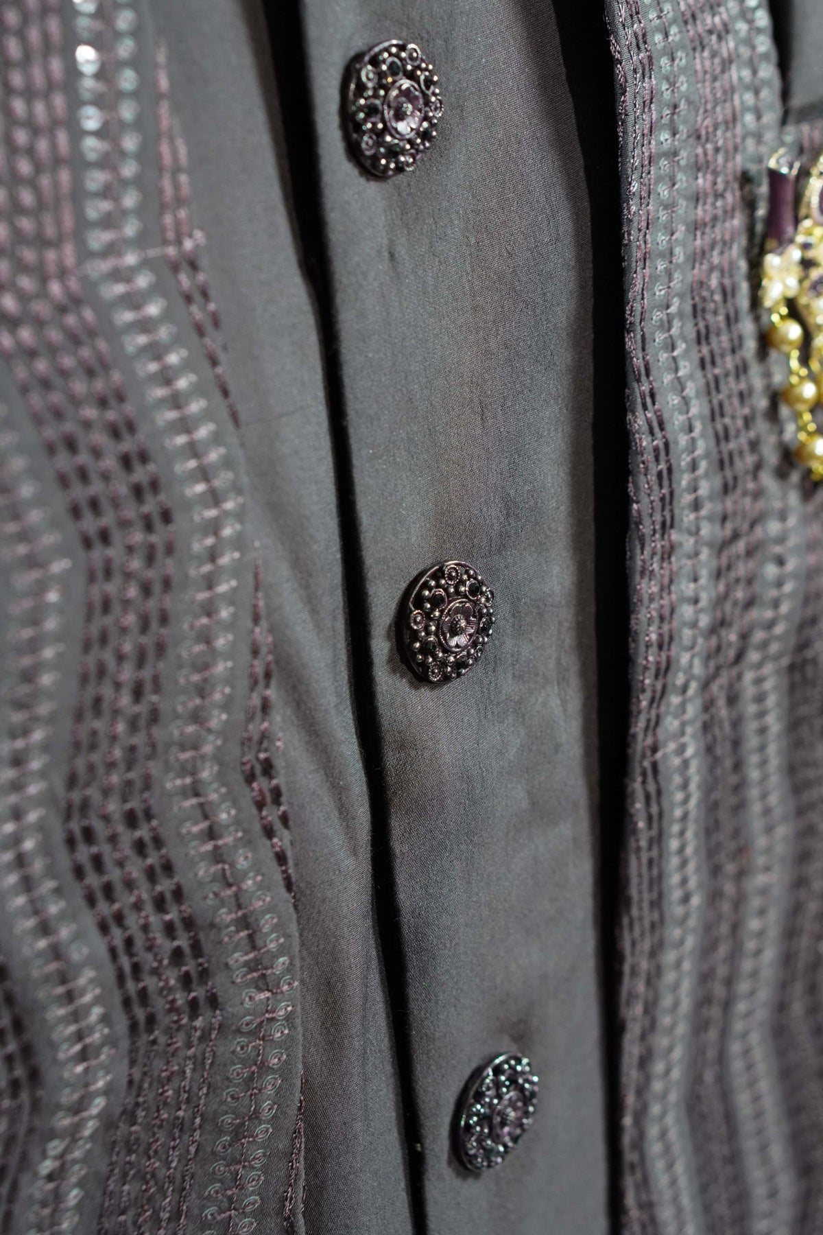 Ethereal Deep Merlot Sherwani Set – photo 4