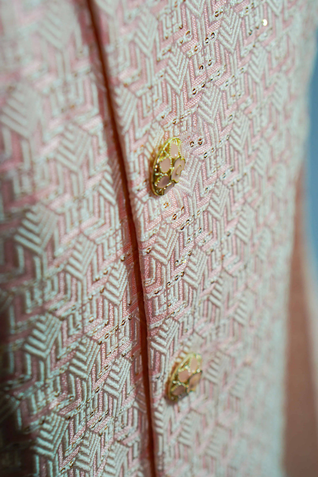 Exquisite Soft Pink Sherwani Set – photo 4