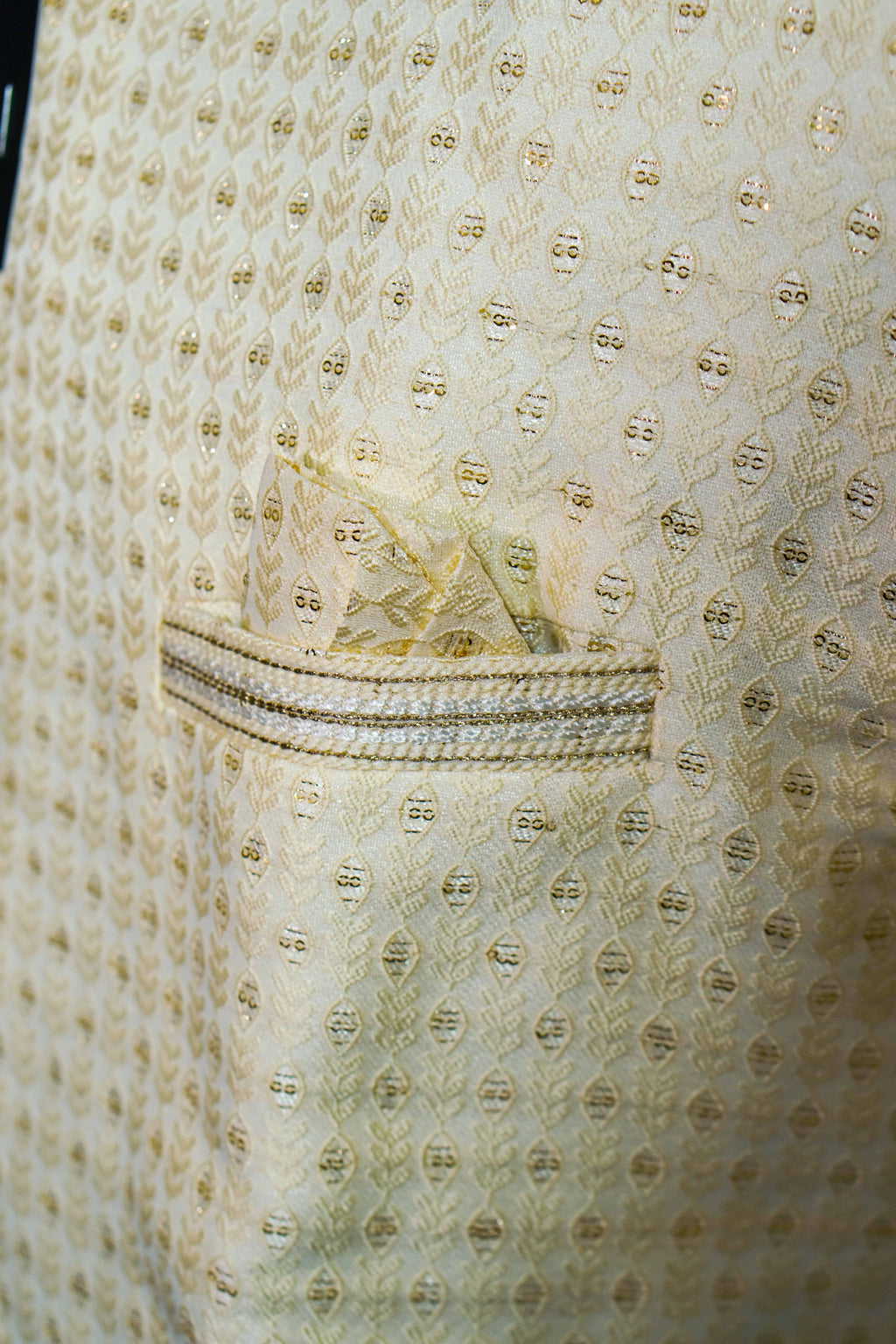 Dashing Cream Sherwani Set – photo 4