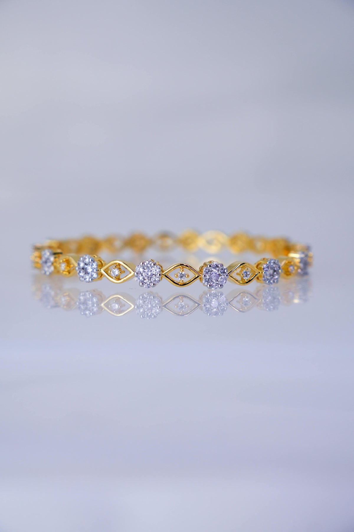 Two Tone Legacy Bangle – photo 1
