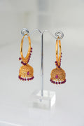 Ruby Hoop Jhumka – photo 1