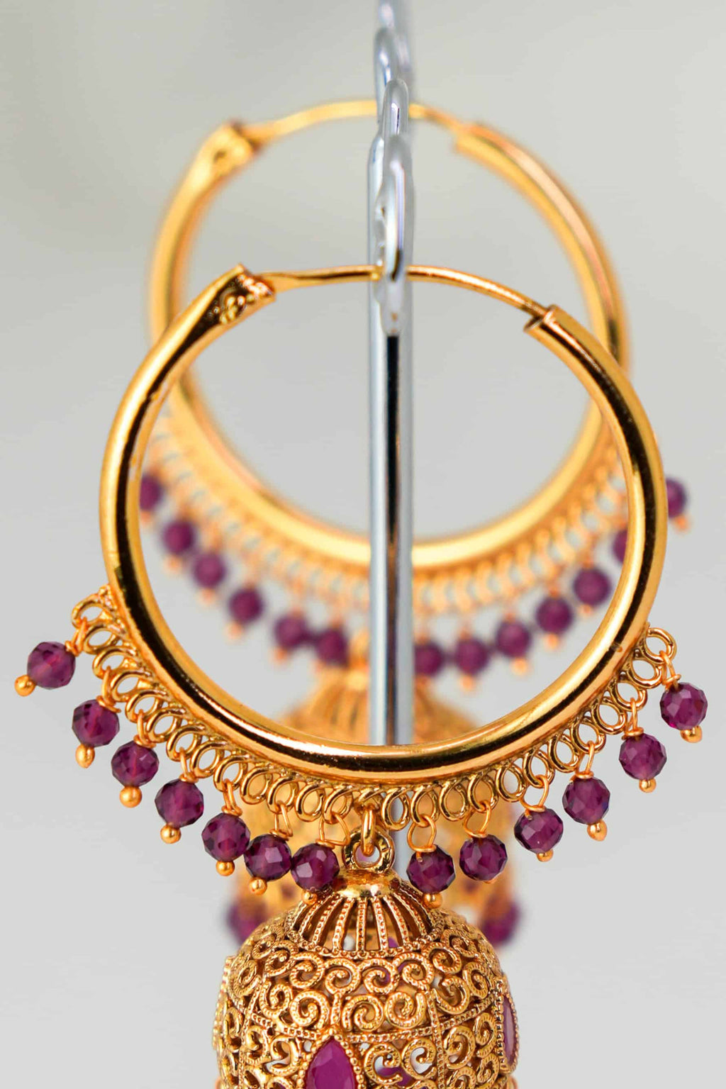 Ruby Hoop Jhumka – photo 3