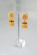 Temple Treasure Jhumka – photo 1