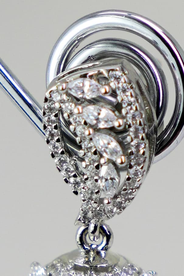 Diamond Dust Jhumka – photo 3