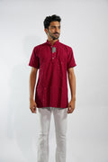 Bold Red Kurta – photo 1