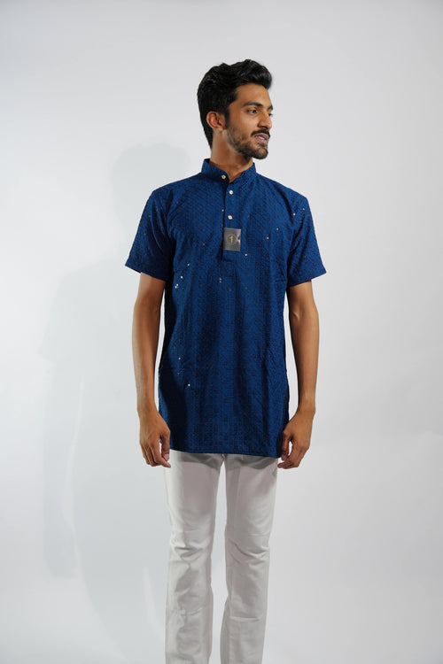Classic Blue Kurta – photo 1