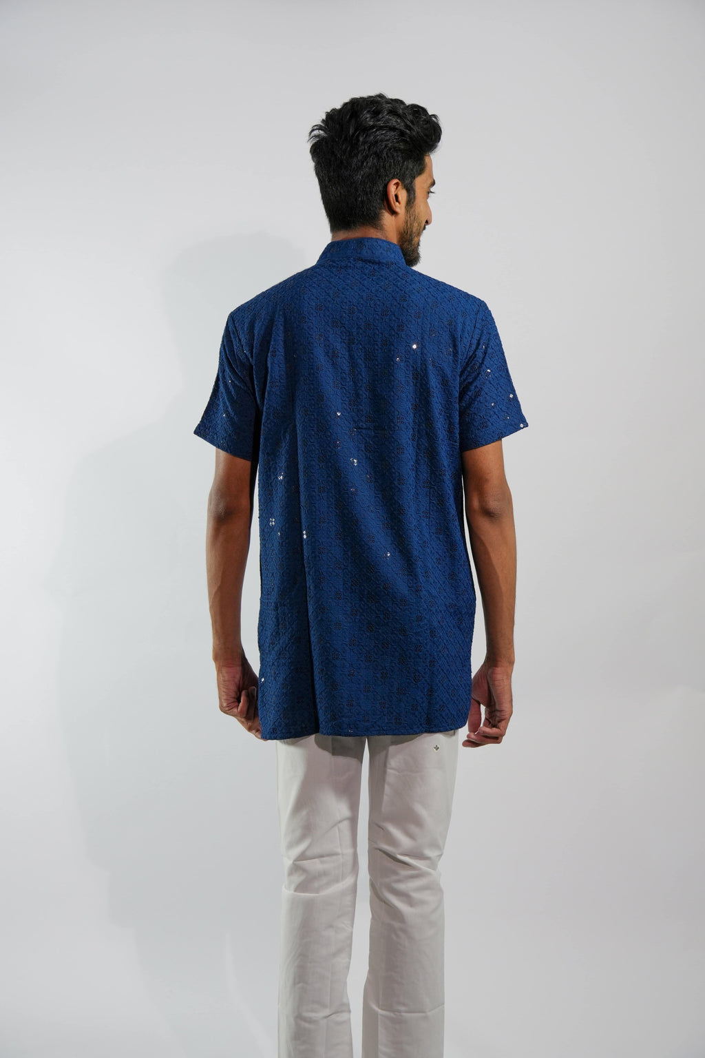 Classic Blue Kurta – photo 4