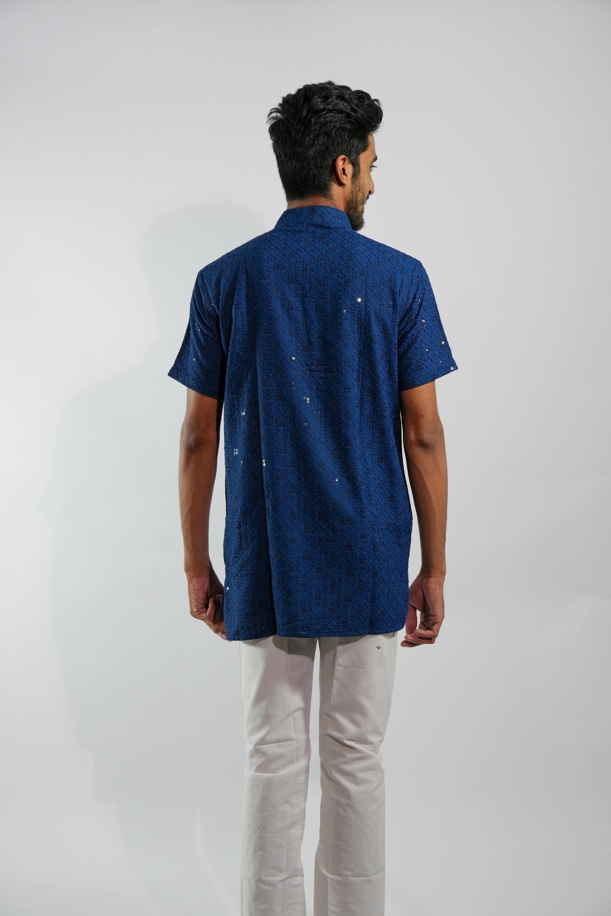 Classic Blue Kurta – photo 4