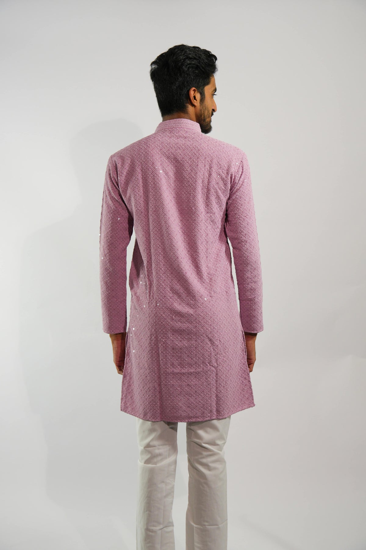 Soft Pink Kurta Pajama – photo 4