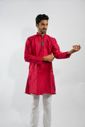 Rich Red Kurta – photo 1