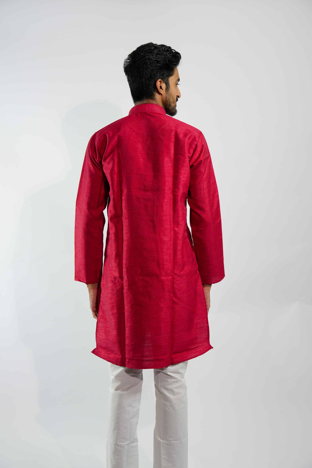Rich Red Kurta – photo 4