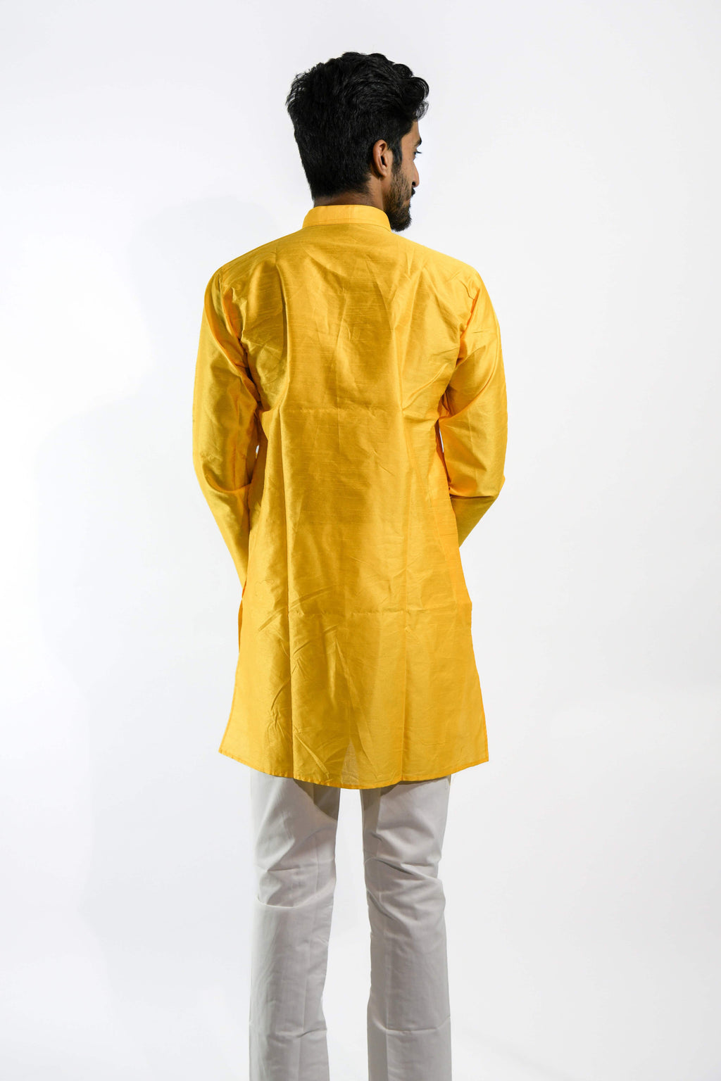Vibrant Yellow Kurta – photo 4