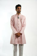 Royal Blush Pink Sherwani Set – photo 1