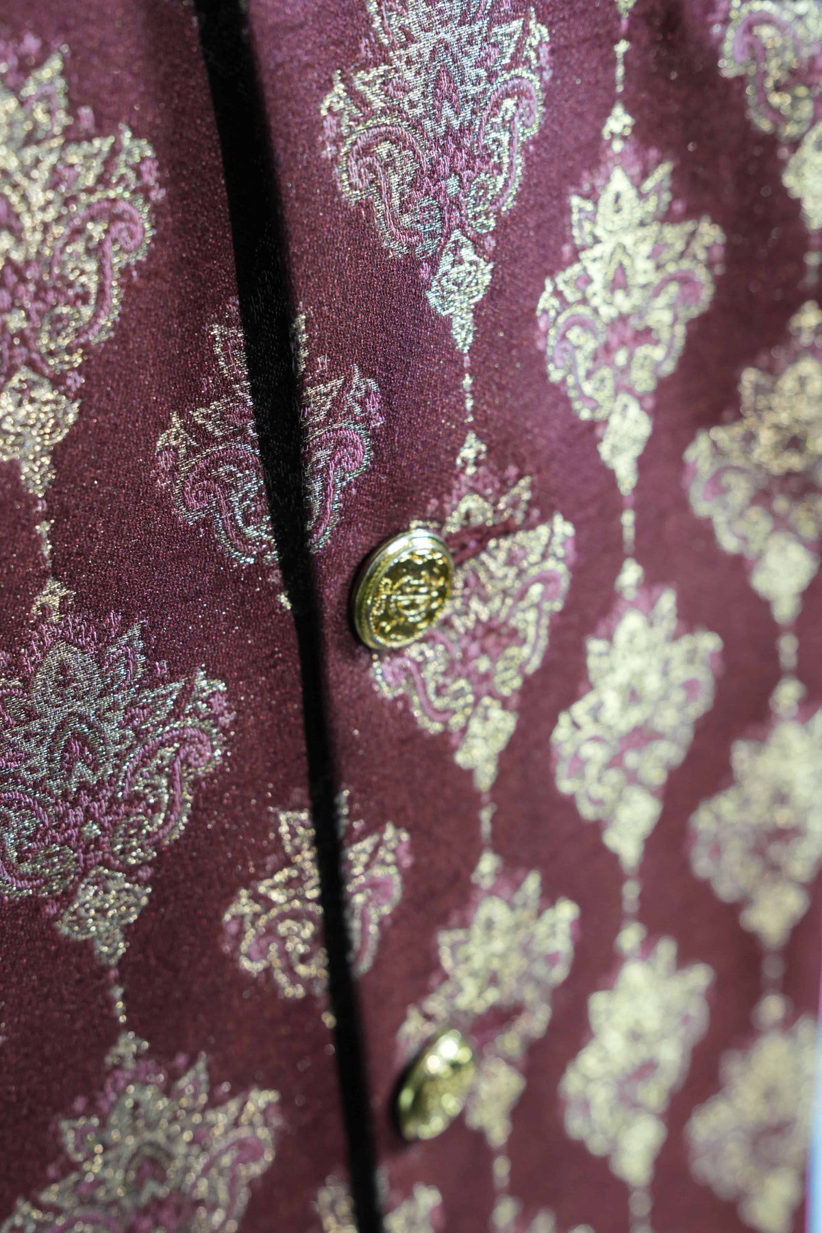 Deep Maroon Sherwani Set – photo 3